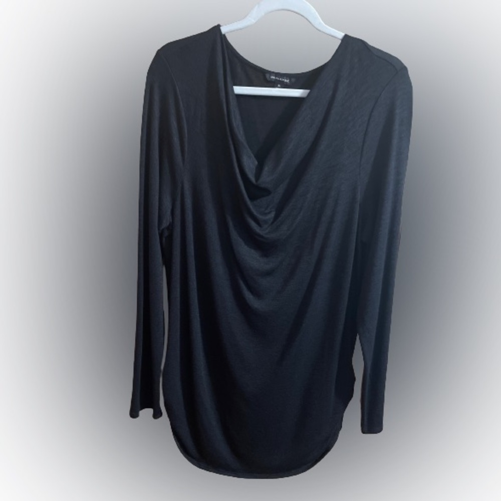 Banana Republic, Size Extra Large, Black Cowl Neck Top